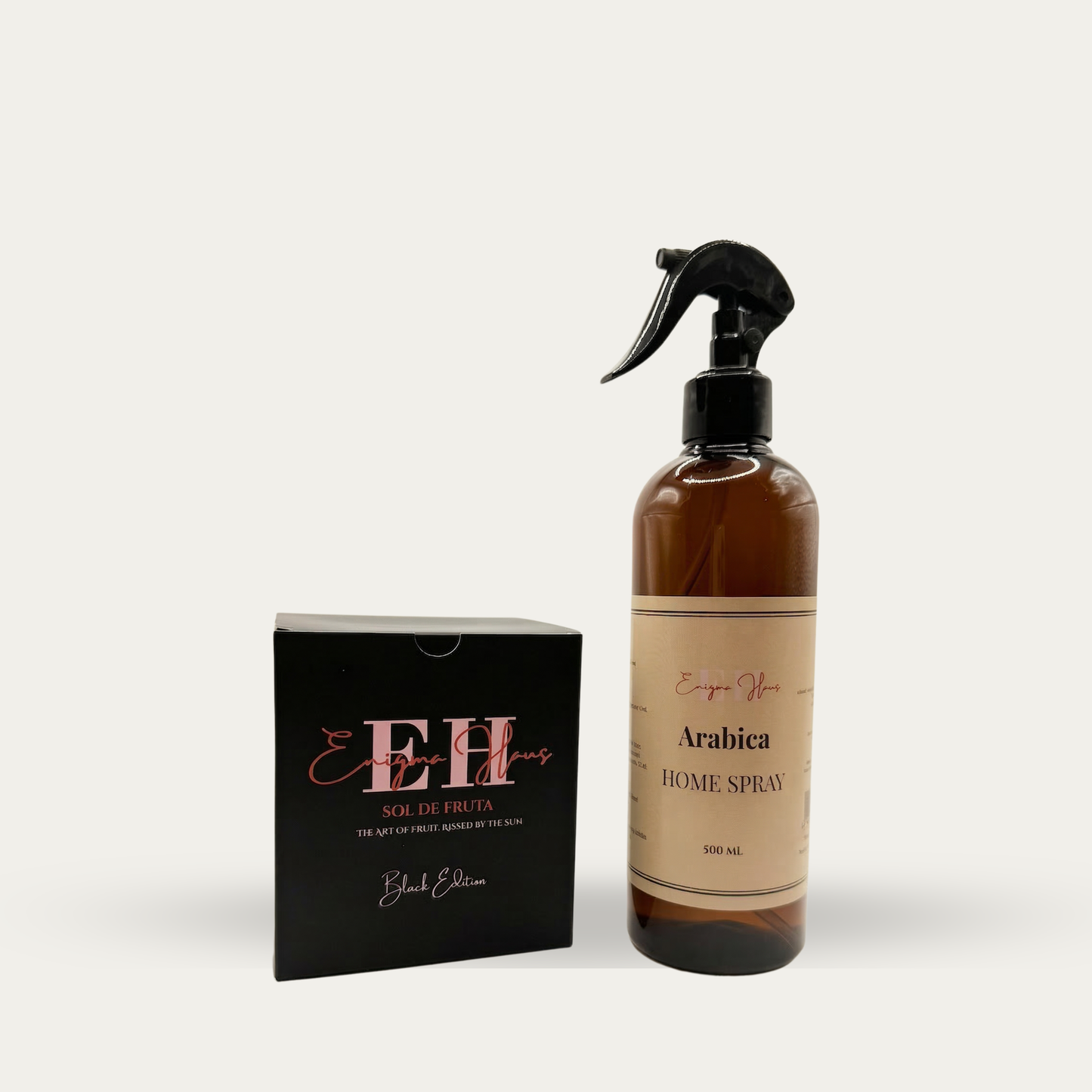 BLACK EDITION CANDLE + ARABICA HOME SPRAY 500ML - BUNDLE